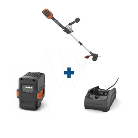Husqvarna débroussailleuse 220 ir pack batterie B140 et chargeur 40-C80 Husqvarna débroussailleuse 220 ir pack batterie B140 et chargeur 40-C80